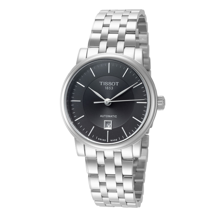 Carson 30mm / Black / Silver | Black Dial