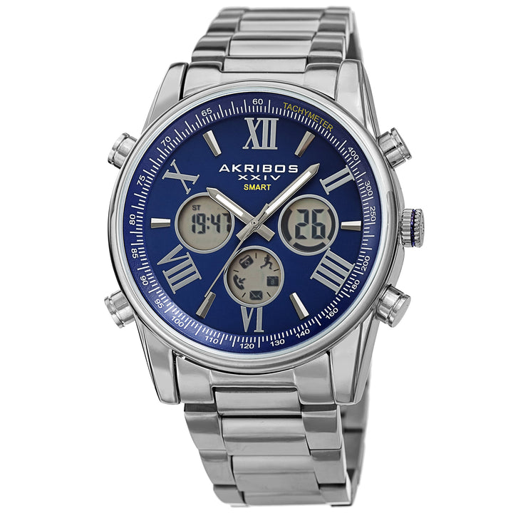 AK1095SSBU-Sport Silver/Stainless Steel | Blue Dial