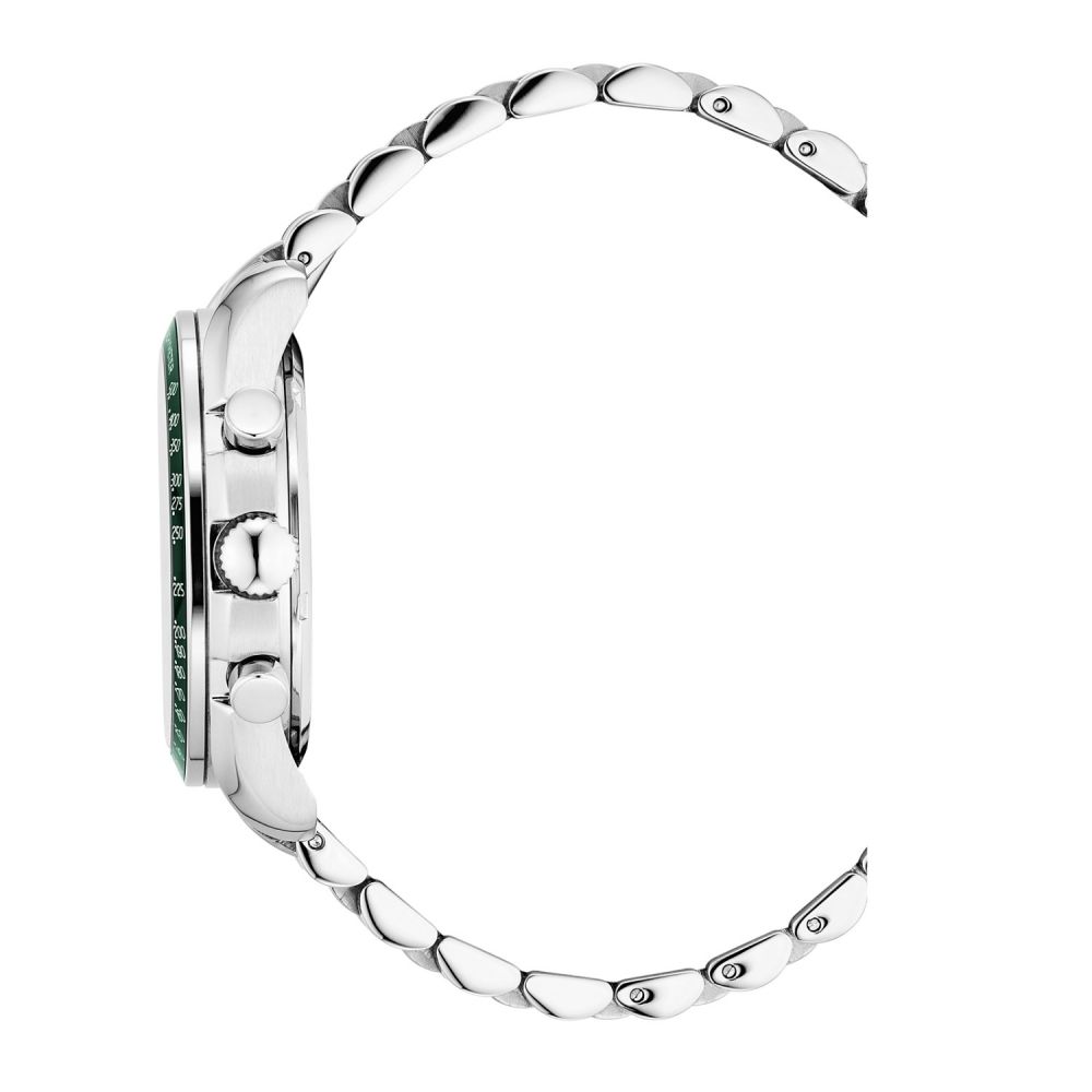Swiss Precision Green dial, stainless steel bracelet Green Dial