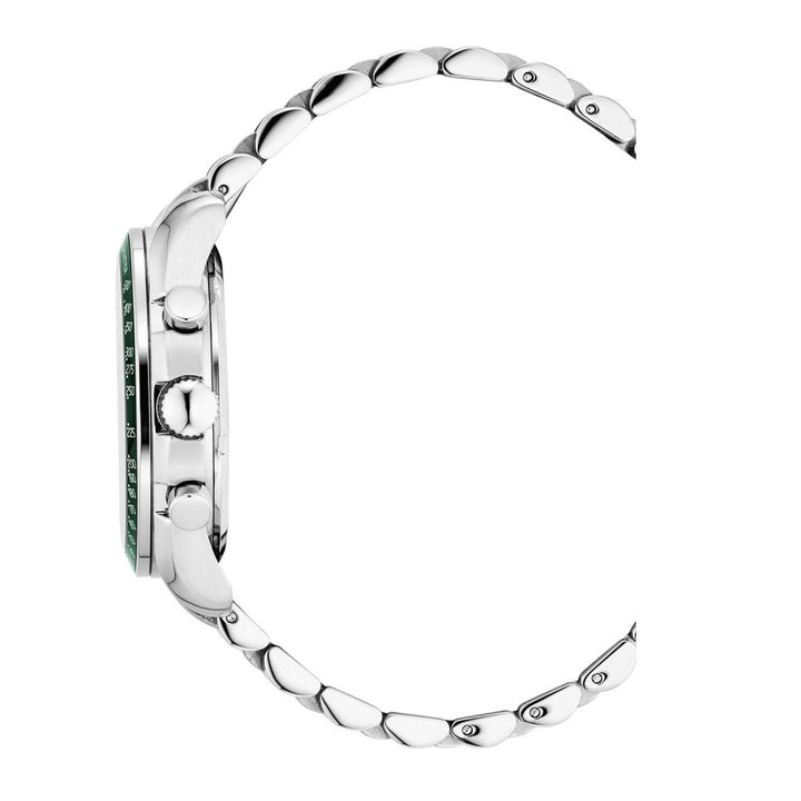 Swiss Precision Green dial, stainless steel bracelet Green Dial