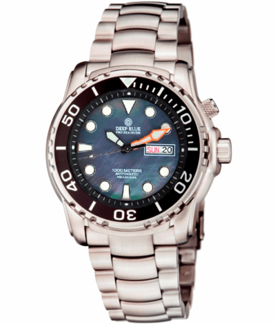 Pro Sea Diver II 44mm Platinum Mother Of Pearl | Platinum Mother of Pearl Dial