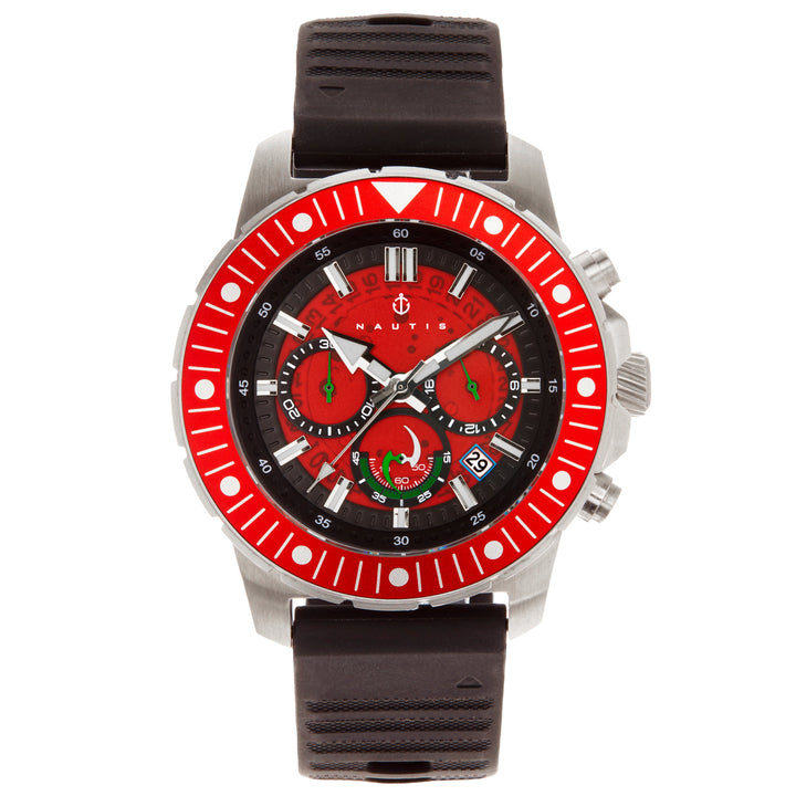 Caspian Black/Red | Red Dial