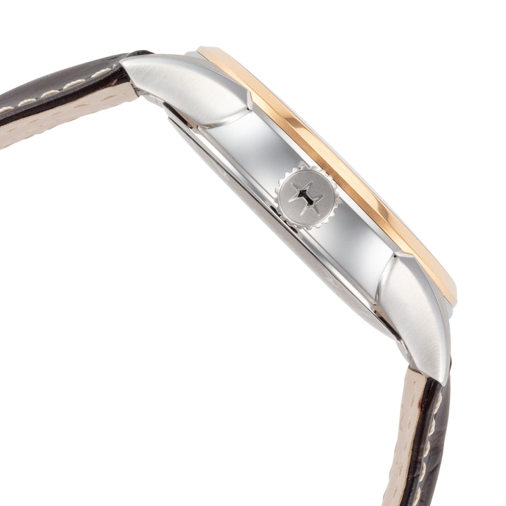 Jazzmaster 44mm / Silver / Brown | Silver Dial
