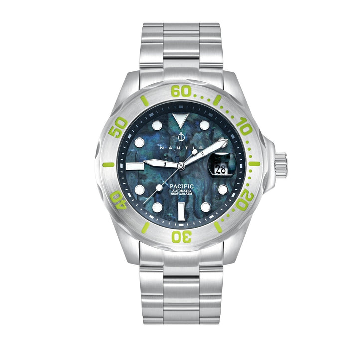 Pacific Diver Automatic w/ Abalone Dial Silver /Onyx Black Dial