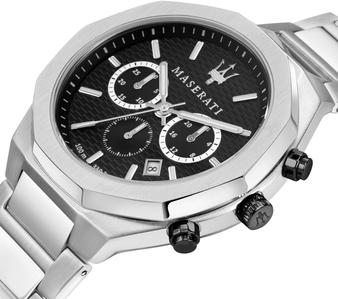STILE Black / Stainless Steel | Black Dial
