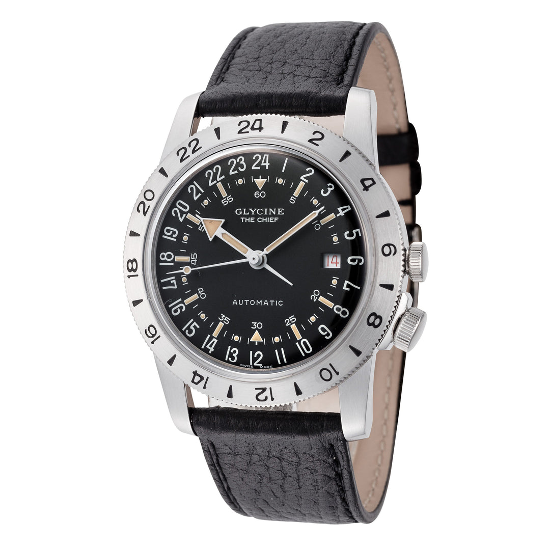 Airman The Chief Purist 40mm / Black / Black Black Dial