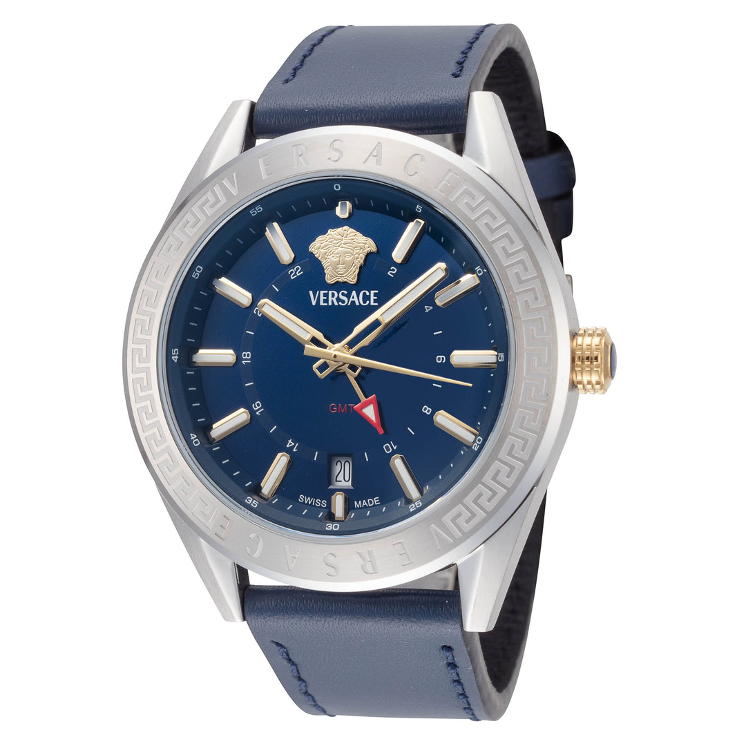 V-Code 42mm / Blue / Blue | Blue Dial