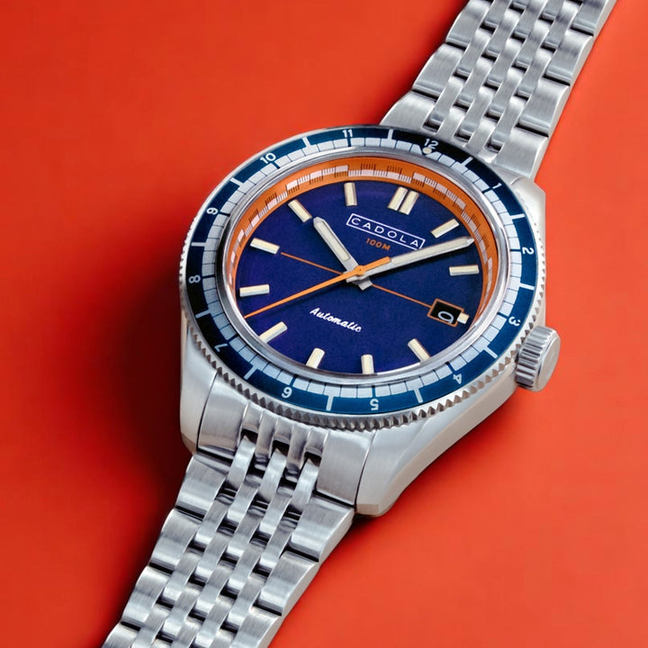 Ahrens Automatic Blue / Stainless Steel | Blue Dial