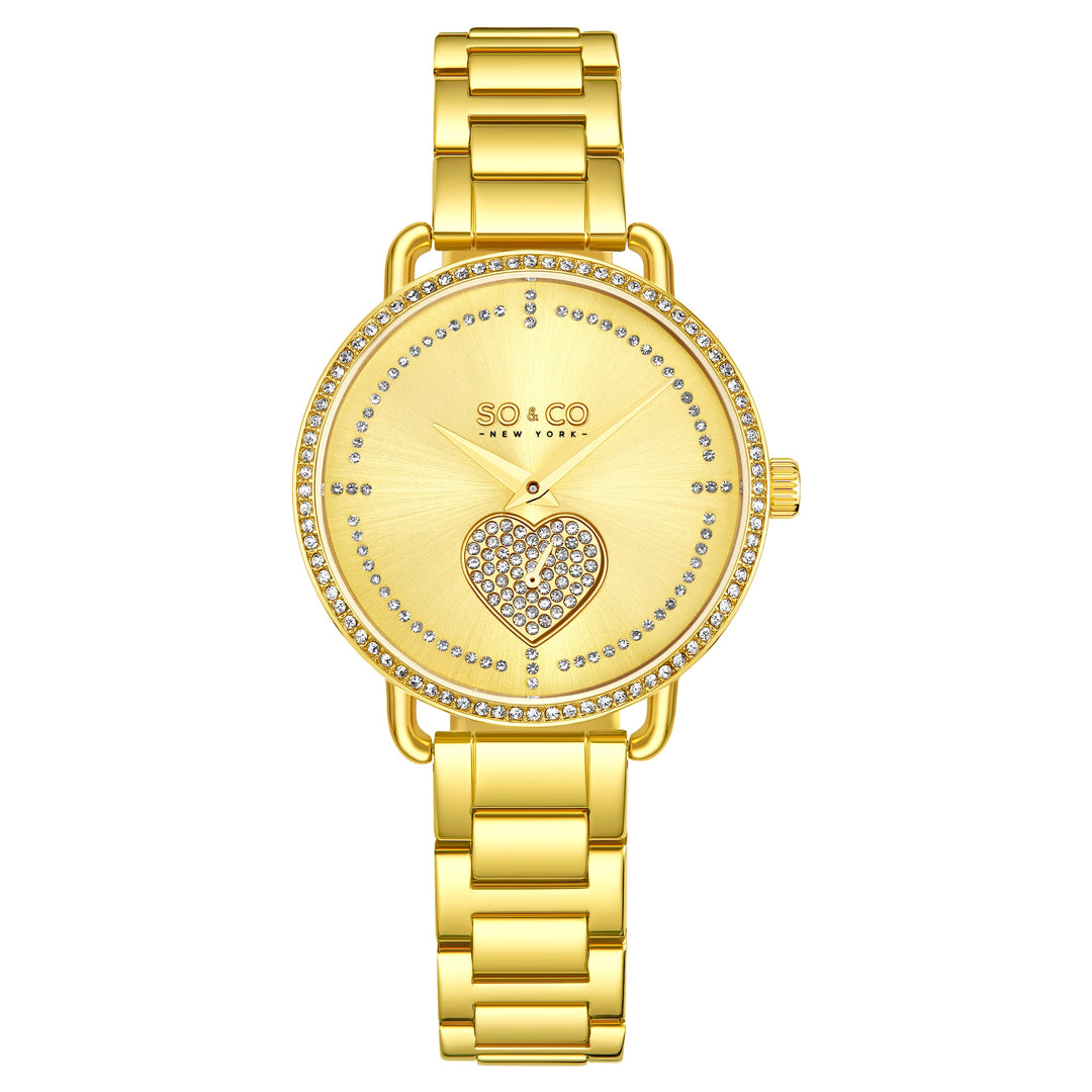 Madison-5524.3 Gold/Stainless Steel | Gold Dial