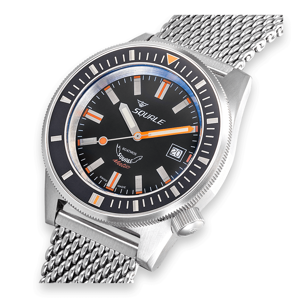 Matic Satin Black Mesh | Black Dial