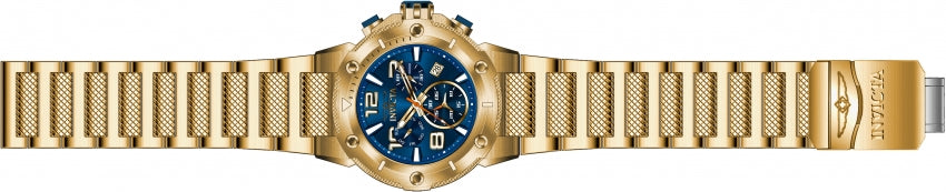 Speedway Chronograph Blue Dial / Gold-Tone Stainless Steel Bracelet Blue Dial