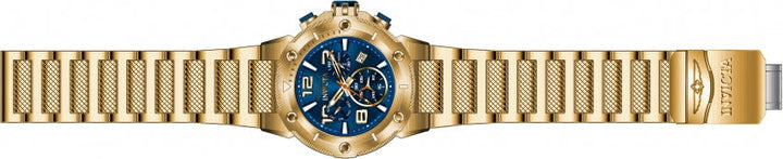 Speedway Chronograph Blue Dial / Gold-Tone Stainless Steel Bracelet Blue Dial