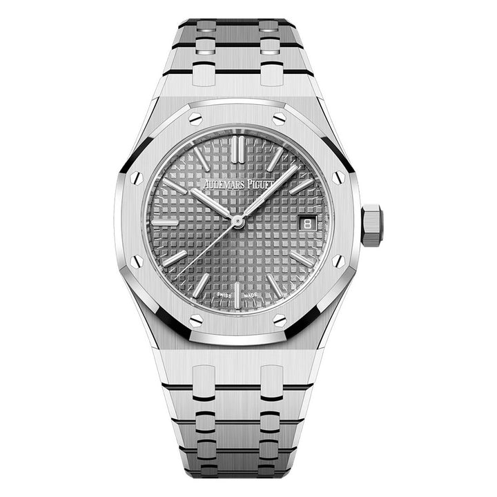 Audemars Piguet ROYAL OAK 37MM GREY DIAL STAINLESS STEEL Ref. 15550ST.OO.1356ST.07 MENS WATCH