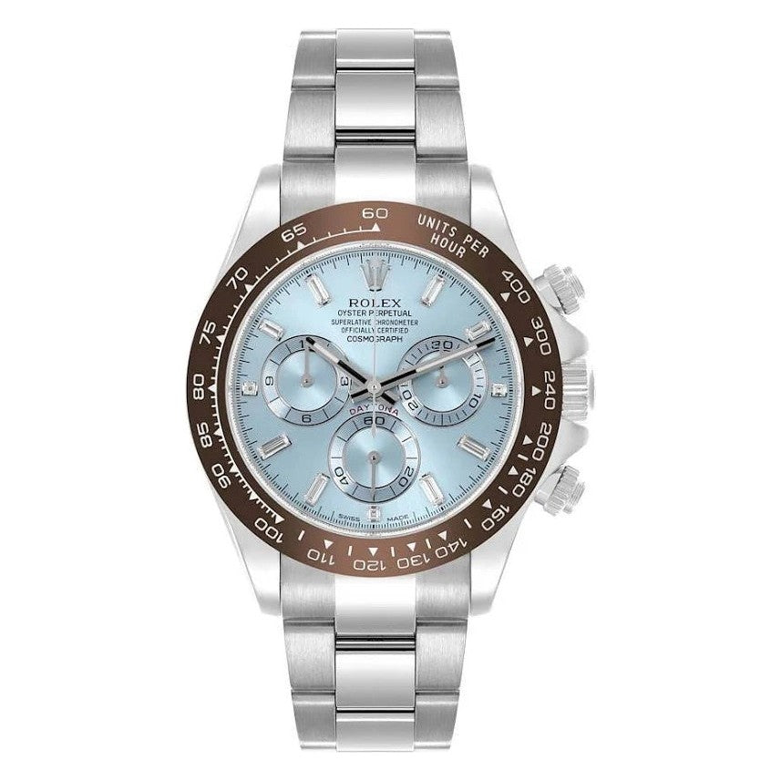 Rolex - Daytona - 950 Platinum Cosmograph Diamond Ice Blue Dial Oyster Bracelet