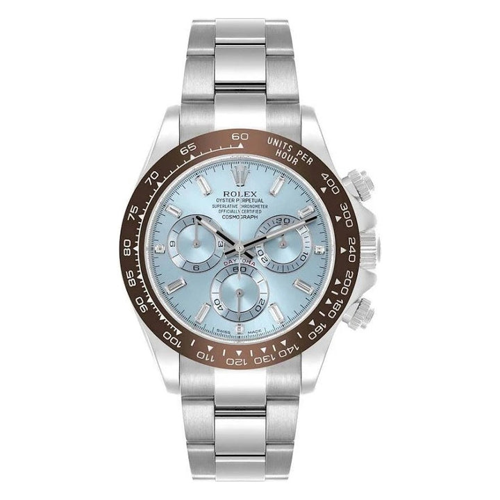 Rolex - Daytona - 950 Platinum Cosmograph Diamond Ice Blue Dial Oyster Bracelet