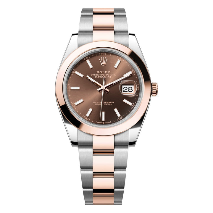 Rolex Datejust 41 126301 - 41mm Oystersteel & Everose Gold (Smooth) - Jubilee