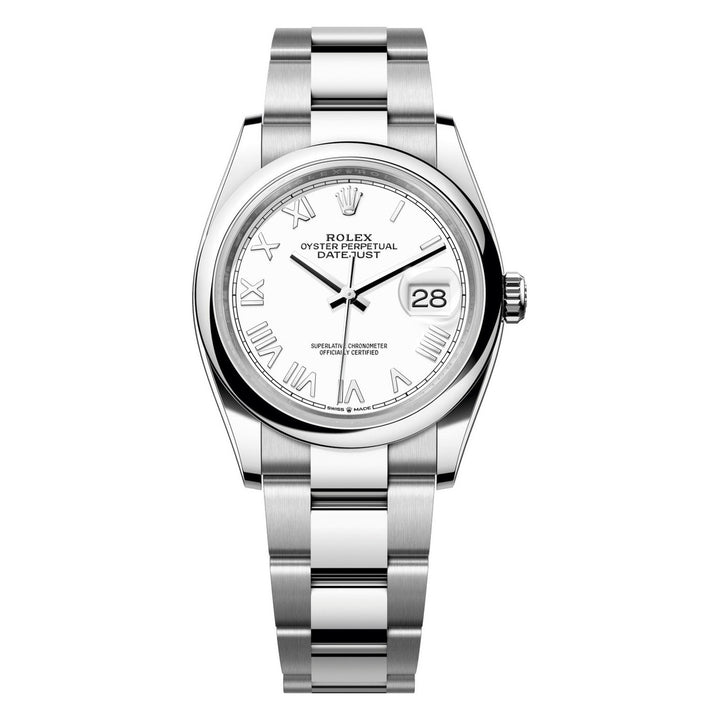 Rolex Datejust 36 126200 - 36mm Oystersteel (Smooth) - Oyster