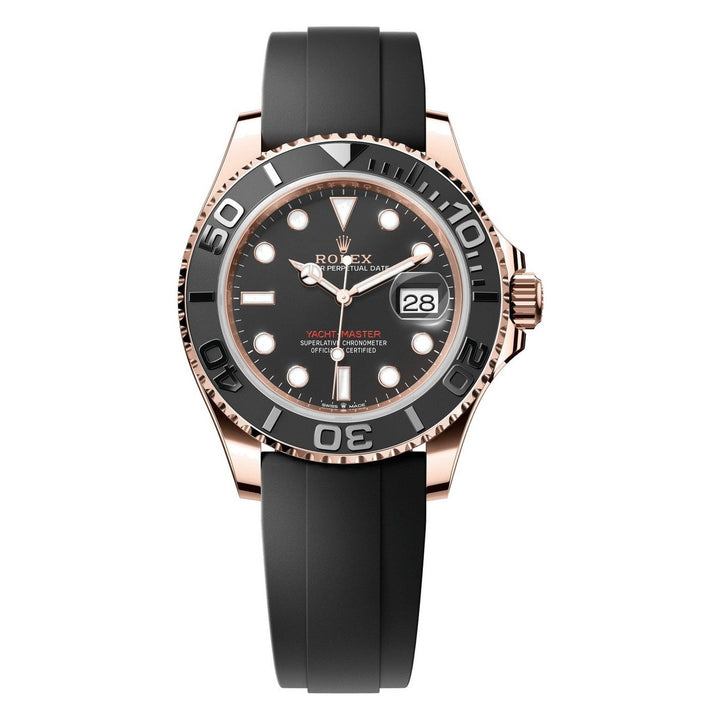 Rolex Yacht-Master 40 126655 - 40mm Everose Gold - Oysterflex
