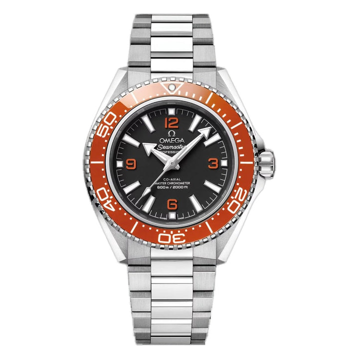 Omega Seamaster Planet Ocean 600M 42mm Black Dial Orange Bezel