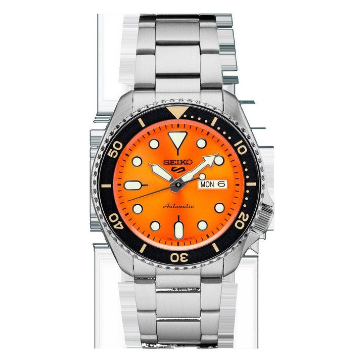 5 Sports SKX Series Orange Dial / Stainless Steel Bracelet Orange Dial