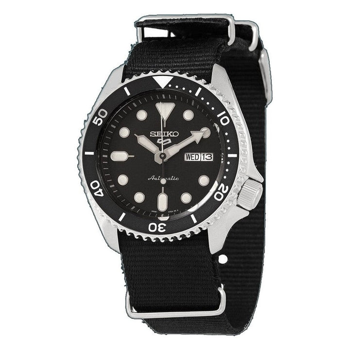 5 Sports SYX Black Dial / Black Nylon Strap Black Dial