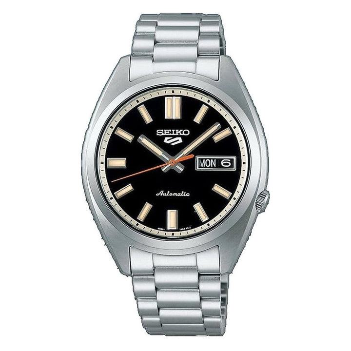 5 Sports SNXS Black Dial / Stainless Steel Bracelet Black Dial