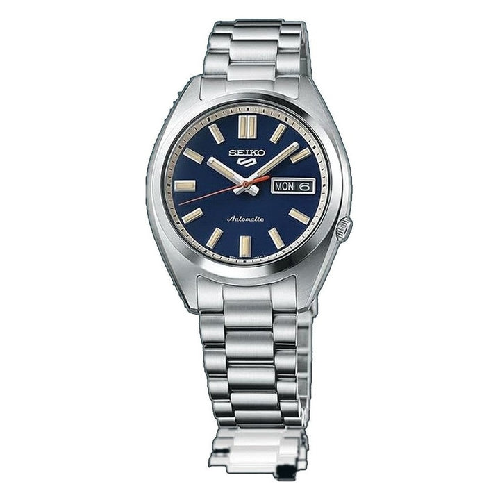 5 Sports SNXS Navy Dial / Stainless Steel Bracelet Navy Blue Dial