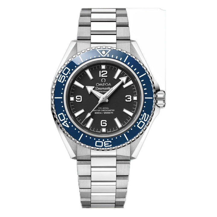 Omega Seamaster Planet Ocean 600M Black Dial Blue Bezel