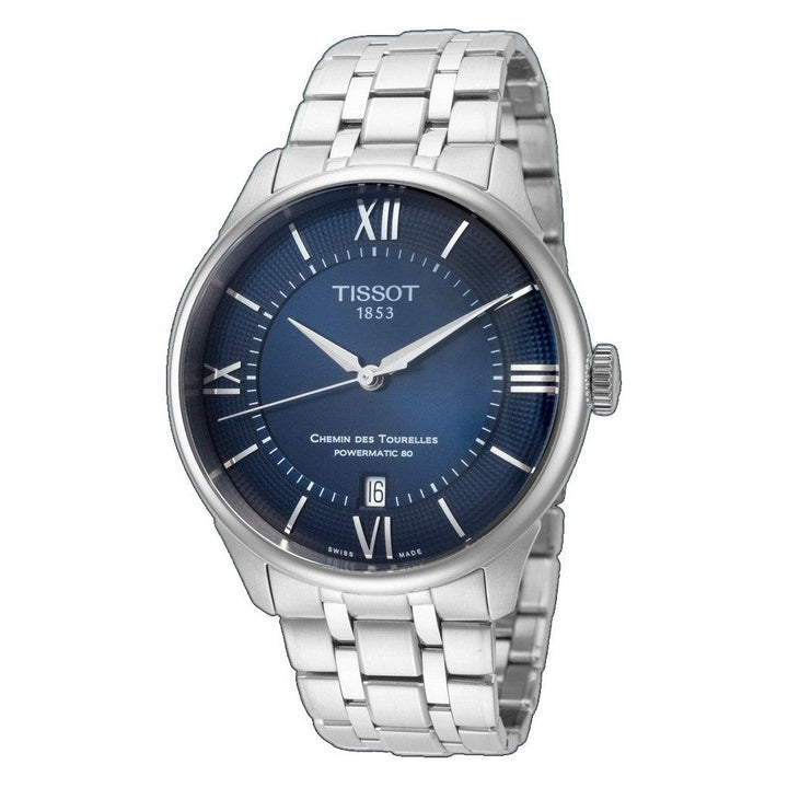 Chemin des Tourelles 39mm / Blue / Silver | Blue Dial