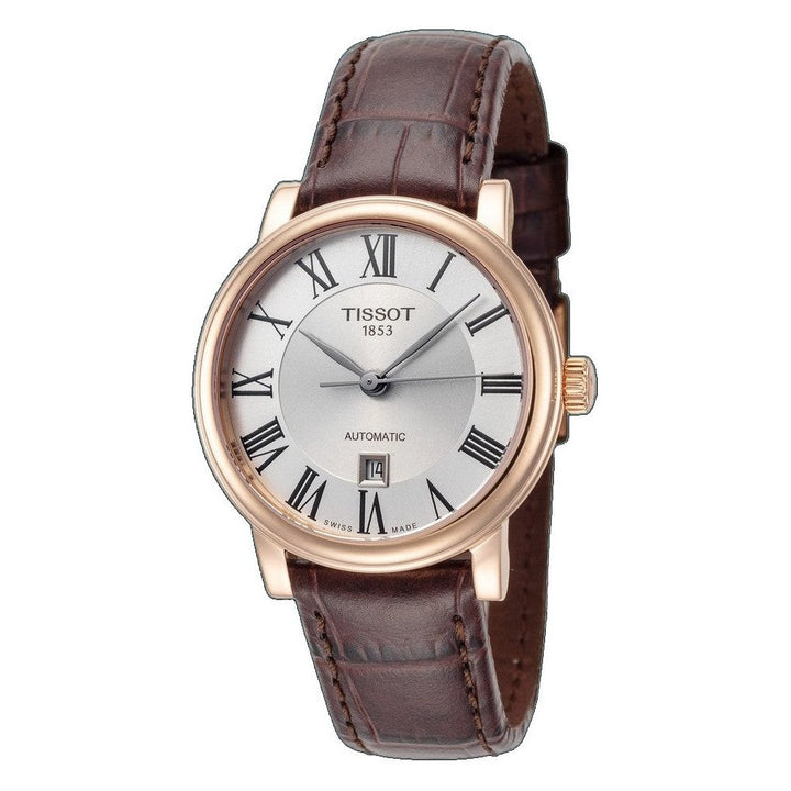 T-Classic 30mm / Silver / Brown | Silver Dial