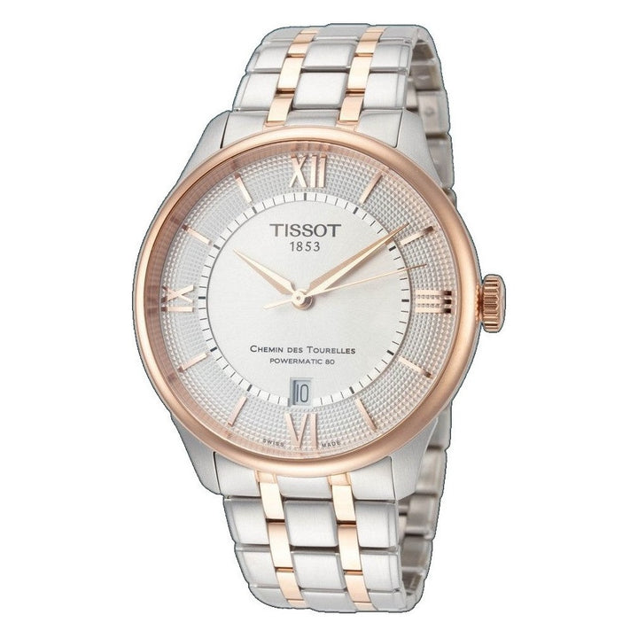 Chemin des Tourelles 39mm / Silver / Silver and Rose Gold | Silver Dial