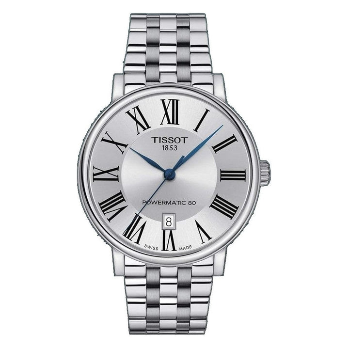 CARSON 40mm / Silver / Silver | Silver Dial