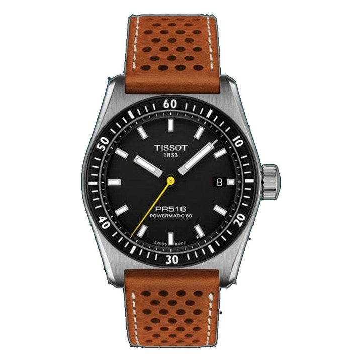 PR516 POWERMATIC 80 Light Brown / Leather Black Dial