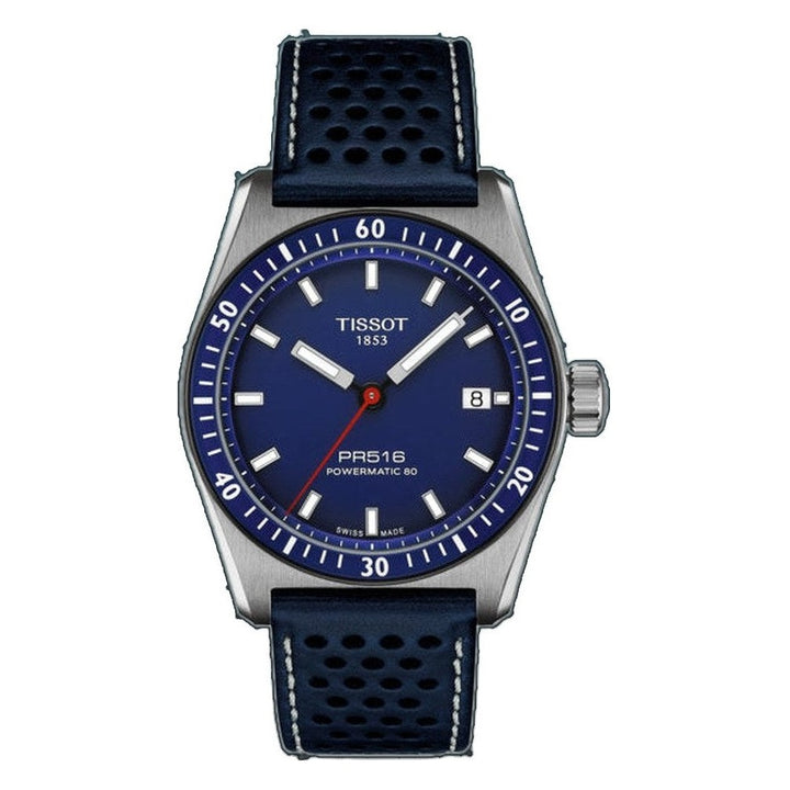 PR516 POWERMATIC 80 Blue / Leather Blue Dial