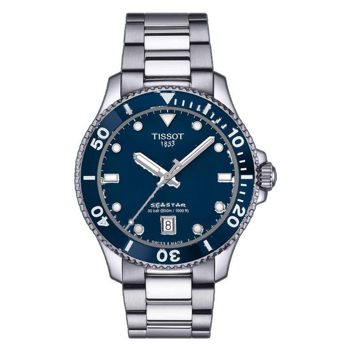 Tissot SEASTAR 1000 Blue / Stainless Steel Blue Dial
