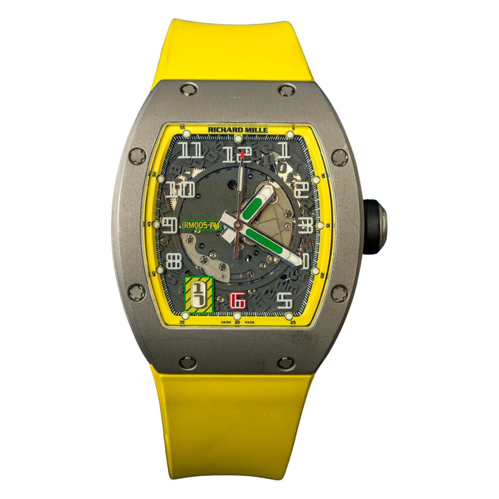 Richard Mille RM005 Titanium “Felipe Massa Brazil” Grey DLC (Watch Only)