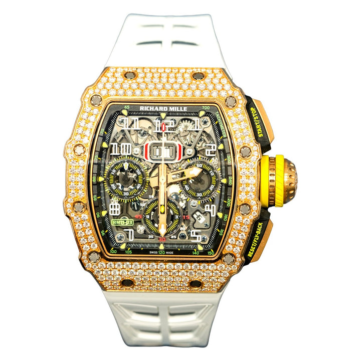 Richard Mille RM11-03 Full Rose Gold Factory Set Full Set Complete 2018