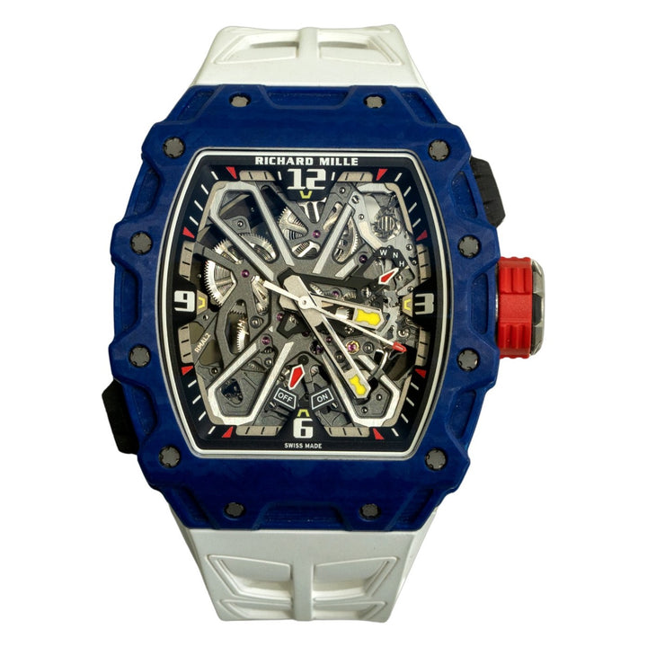 Richard Mille RM35-03 Blue NTPT Rafael Nadal (Watch + Picture of 2025 Paper)