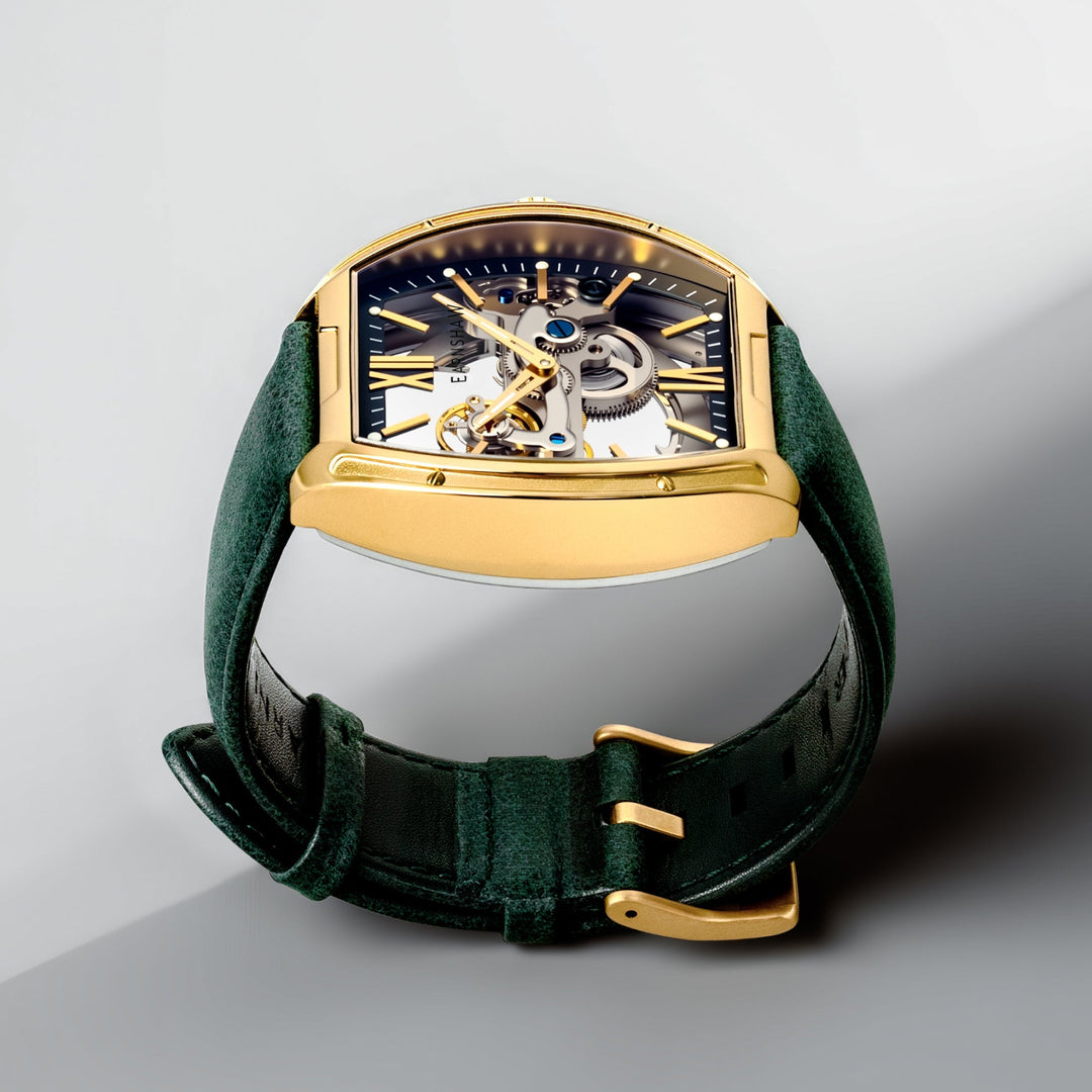 Nobility Knightsbridge Automatic Green / Leather | Green Dial
