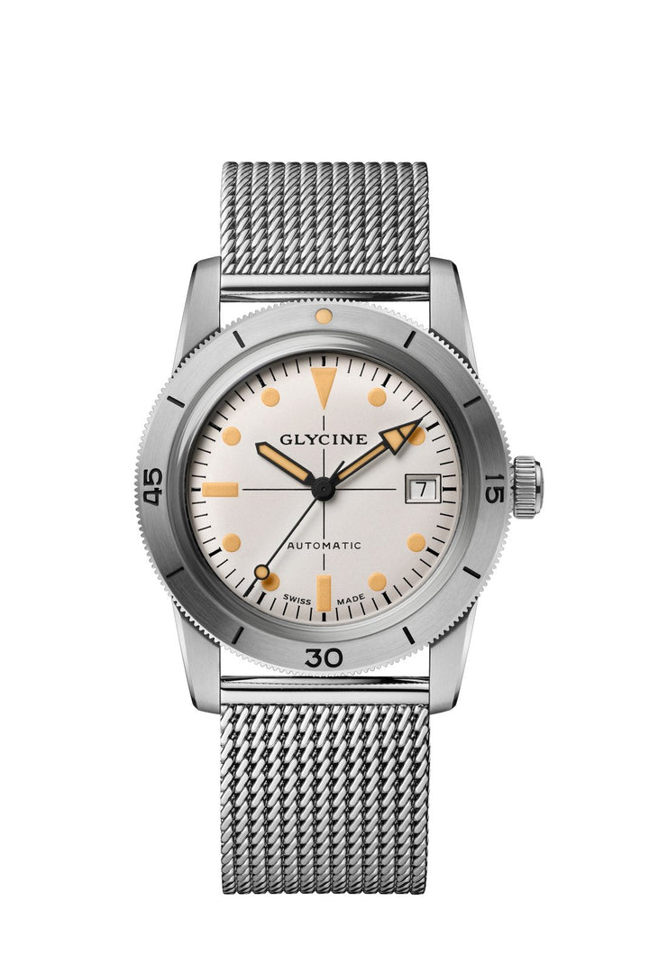 Sea Kraken 39mm / White / Silver White Dial