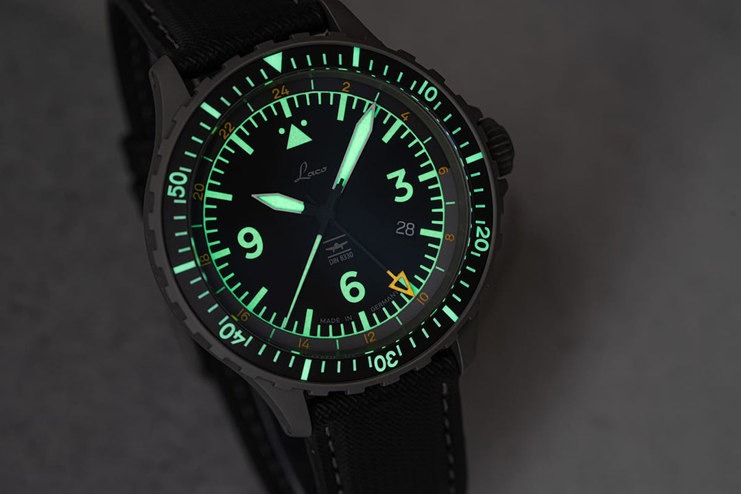 Hamburg GMT DIN 8330 Black Dial