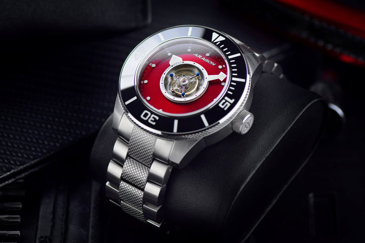Divemaster Central Tourbillon Automatic 50mm - Red Dial | Red Dial