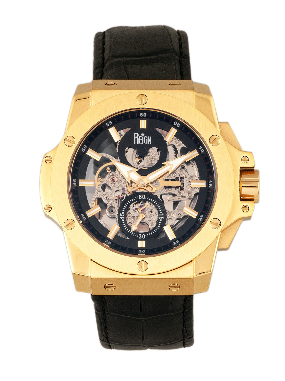 Commodus Gold/Black | Black Dial