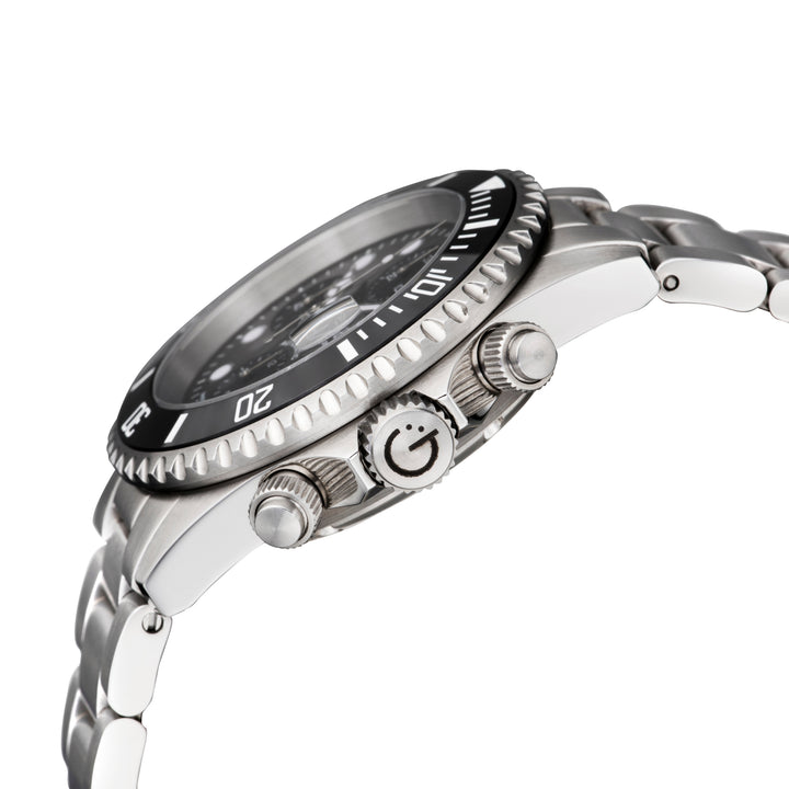 Wall Street Gevril Sellita SW500 Automatic Swiss Made Chronograph Ceramic Bezel 