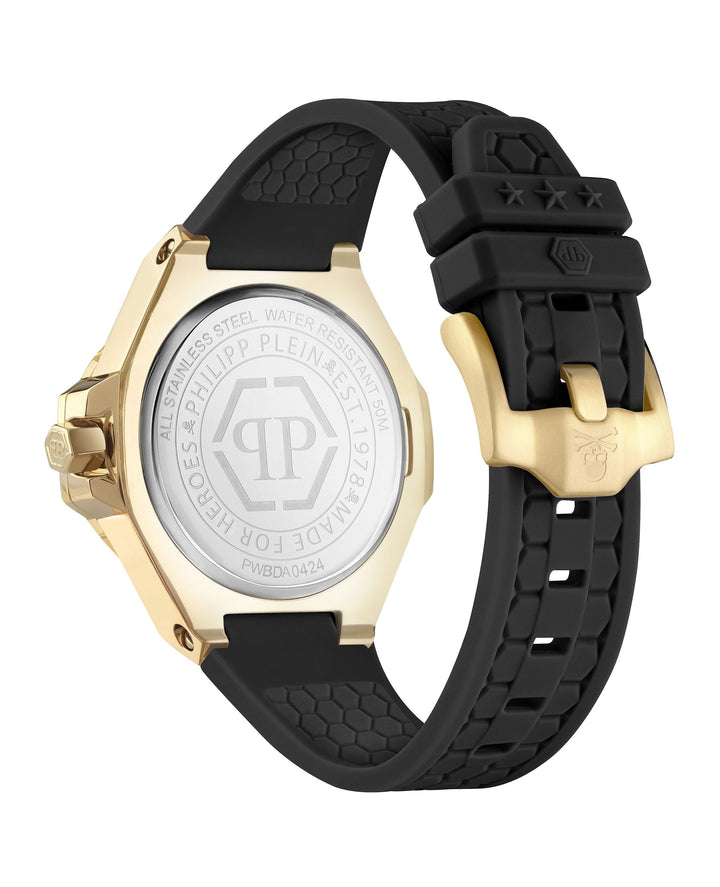 PLEIN ROYAL 39MM Black / Silicone | Black Dial