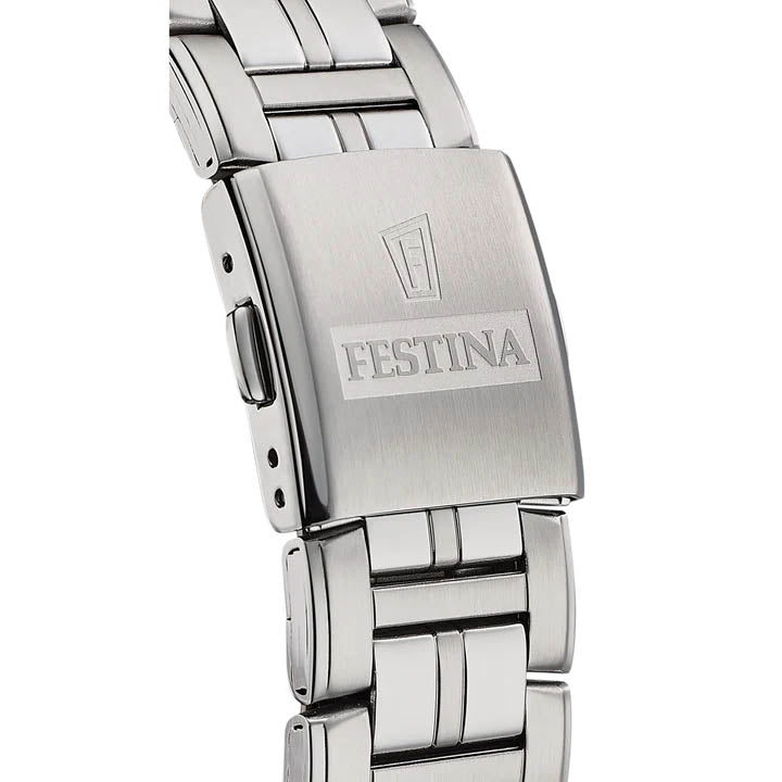Multifunction Blue / Stainless Steel Blue Dial