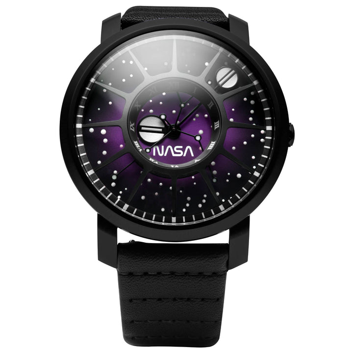 NASA Trappist-1 Automatic Sapphire Deep Space Purple Purple Dial