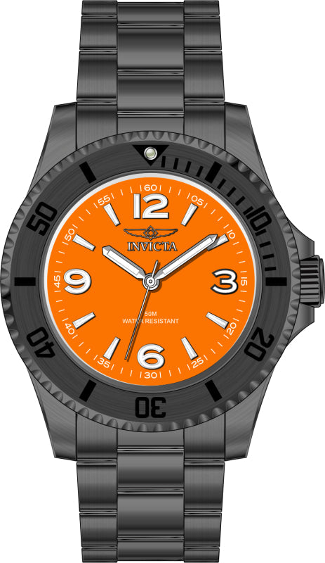 Specialty 40.5mm / Orange / Black Orange Dial