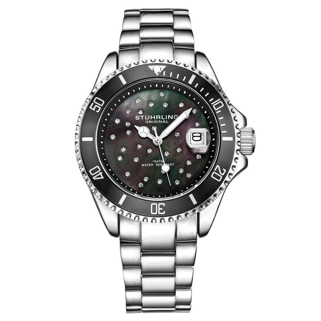 Starsea Quartz Fashion Black/Silver | Black Dial