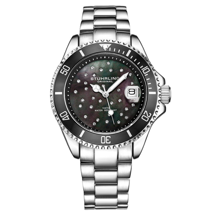 Starsea Quartz Fashion Black/Silver | Black Dial